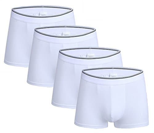 Men's 4 Pack Breathable Cotton Boxer Briefs