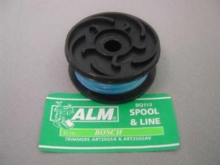 Spool & Line: Bosch trimmers spool & line Alm: Bosch ART25GSA/GSAV, ART25 Ergopower: by ALM Bosch Qualcast