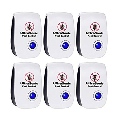 UltraSonic Pest Control Home Repeller | Stop Unwanted Bugs | Prevents Mice, Rats, Rodents | Protect Entire House From Spiders, Ants, Roaches, Ticks, Fleas & Flies | Safe for Pets and Kids