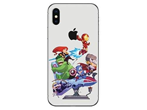 Marvels Avenger Transparent Clear TPU Soft Case For APPLE iPhone Xs Max - MARVELS