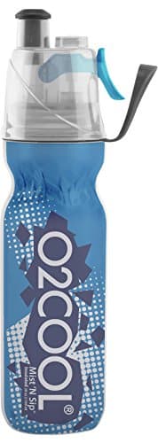 O2 Cool Arctic Squeeze Insulate Mist 'N Sip Bottle (Blue)