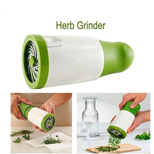 Kitchen Accessories Manual Vegetable Cutter Multifunction Herb Grinder Shredder Chopper Fruit Vegetable Cutter Cooking Tool White+Green