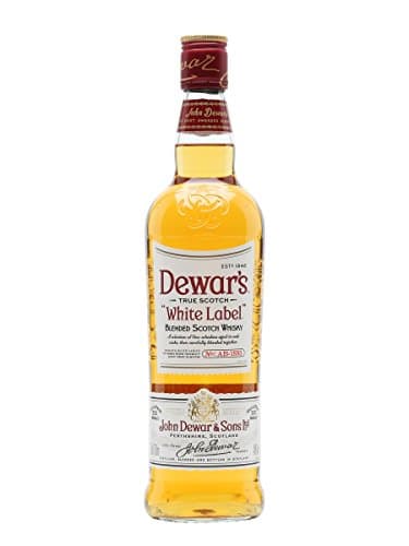 Dewars White Label Blended Scotch Whisky 70cl Bottle x 2 Pack