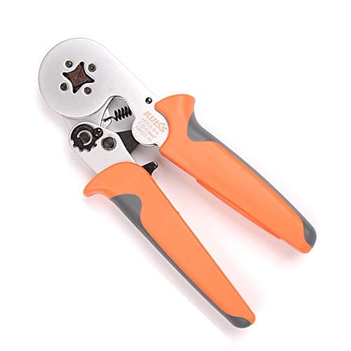 IWISS Crimper Plier HSC8 6-4 Self-adjustable Crimping Tools Used for 0.25-6.0mm2 (AWG23-10) Cable End-sleeves