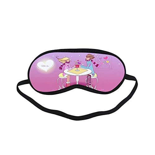 Couple Customized Sleeping Eyes Masks/Eyeshade/Blindfold Relax Sleep