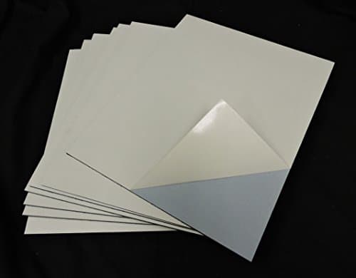 Self-Stick Adhesive Gator Board Black 36"x48" (5 sheets)