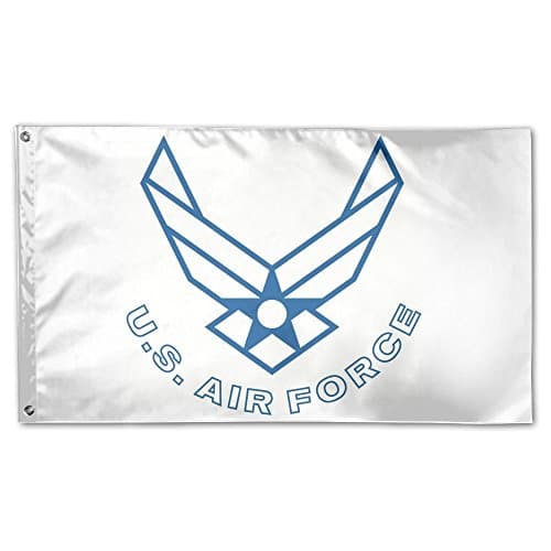 Hattgg Mini US Air Force Funny Lawn Yard Garden Flags 3x5 Semi Transparent Polyester Fiber Emblemize