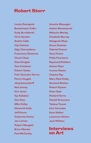 Interviews on Art: By Robert Storr