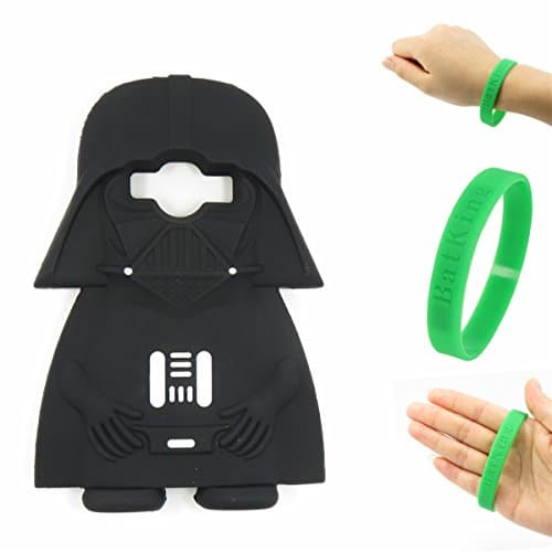 Galaxy J7 Case,Galaxy J7 Darth Vader Case,Bat King Cute 3D Cartoon Star Wars Skywalker Darth Vader Silicon Gel Rubber Case Cover Skin for Samsung Galaxy J7/J700/J700F(2015)