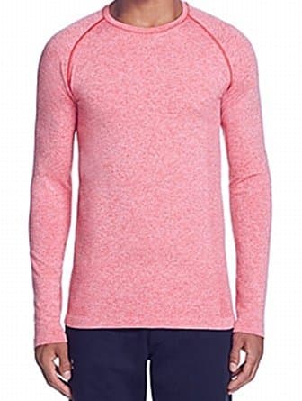 Human Performance Engineering Men's Long Sleeve Seamless T-Shirt Red Size M