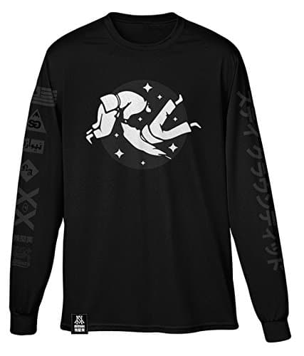 Newaza Gi Long Sleeve Tee - Black - M
