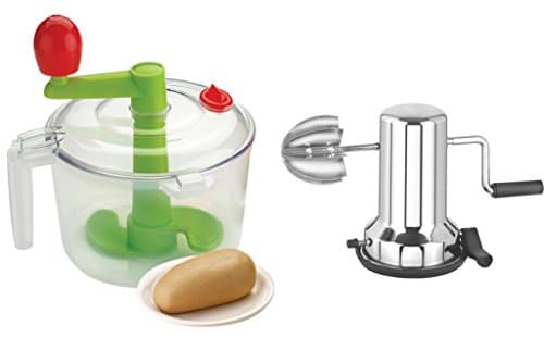 Sarangware Atta Maker 2 in 1 Chopper with Coconut Scraper -Vacuum Base