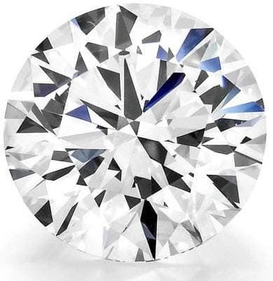 GRA Certified VVS1 D Moissanite 1ct (6.5mm) with Laser Inscription, Round Brilliant Cut, 3EX, Excellent Lustre, Diamond Alternative