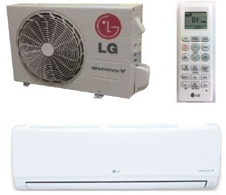 LG 8500 BTU Single Zone Mini Split System with 19 SEER, 12.5 EER, 230/208 Volts, Wireless Remote Controller