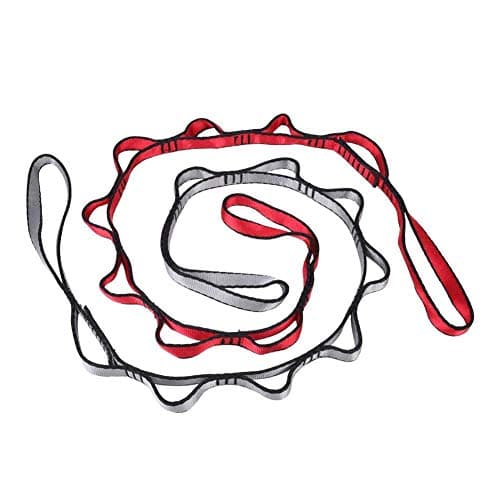 Amandayy Aerial Yoga Hammock Extender Daisy Chain Multi-Loop Anti-gravity Rope Stretching Straps Belts