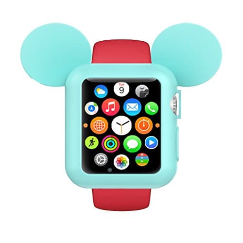 Apple Watch Case, SEANADO Unity Series Premium Protective Bumper Protective Case Rugged Armor for iWatch Series 3, Series2, Series 1 (Green 38mm)