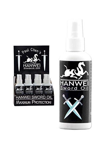 Hanwei Blade Oil, 12 Bottles = 50 ml Rust Protection Sword Cleaning 10