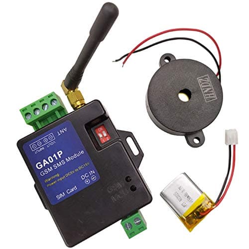 Naliovker New GA01P GSM Alarm Systems SMS Alarms Security System Rechargeable Battery for Power Failure Alert