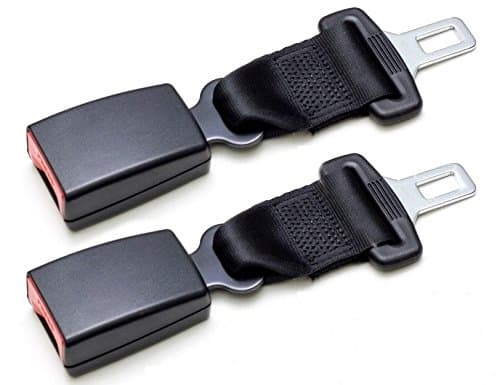 (2 - Pack) Safety Belt Extender / Extension for 2016 Subaru Outback - (Fits Front Seats) - Safety Certified & Adds 7"