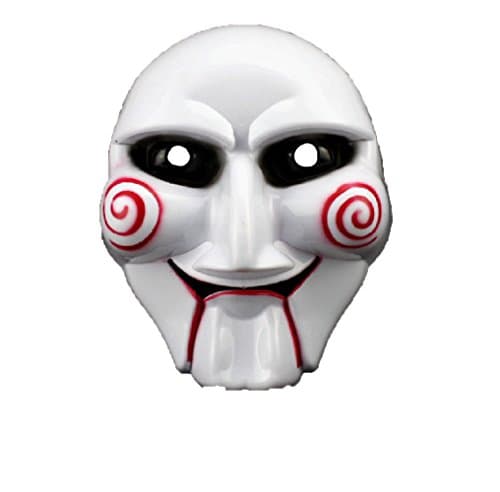 PhoebeTan Halloween Cosplay Saw Plastic Masks (2pcs)