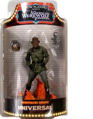 Now Playing Series 1 Nightmare Demon (Brown Face with Gun) Action Figure