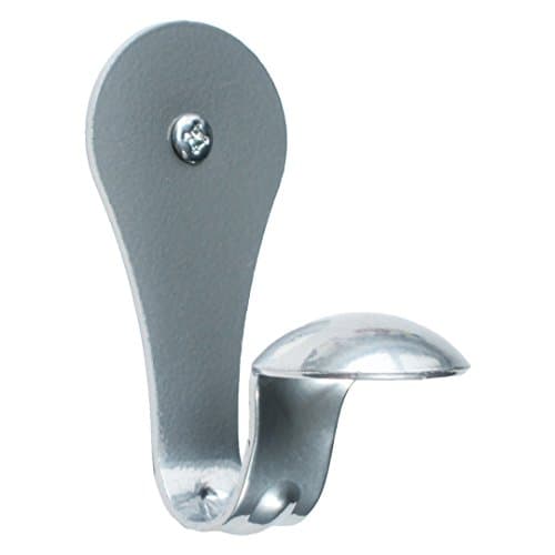 SmartHook ColorZ Garment Friendly Single Coat Hook (3 Pack, Chrome)