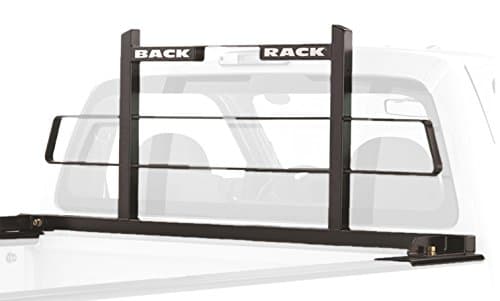 RealTruck Backrack Original Shortened Rack Frame Only | Black, No Drill | 15021 | Fits 1999-2025 Ford F-250/F-350/F-450