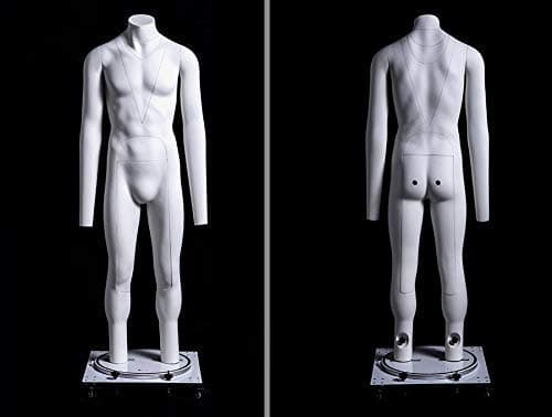 Ghost Mannequin Male Man with ROTATABLE PLAT for Ecommerce