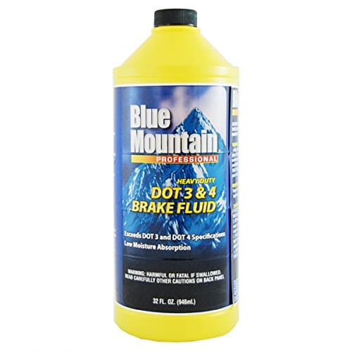 Blue Mountain DOT 3 & 4 Brake Fluid (32 oz)