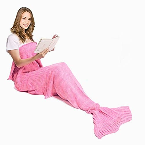 Mermaid Tail Blanket for All Seasons Sleeping Bag Super Soft Mermaid Blanket