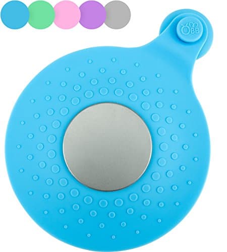 OBB Silicone Bathtub Drain Stopper (Blue)