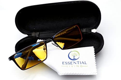 Premimum Aluminum Frame Blue Light Blocking Glasses: Block 95% of Blue Light with Blue Blocker Glasses