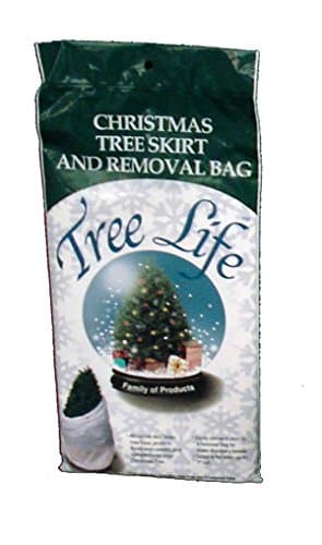 Tree Life 100% Biodegradable Christmas Tree Skirt and Removal Bag