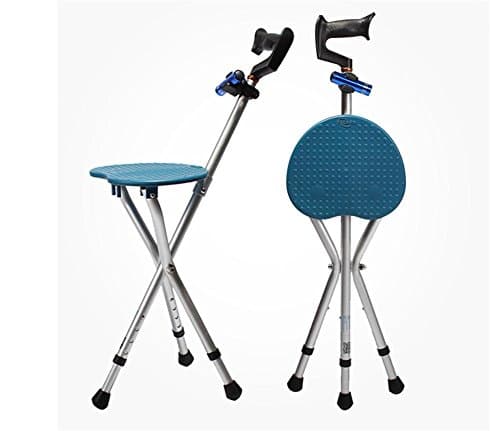 G&M Elderly Elderly Quadripod Cane Cane Crutch Stool Stool Multifunctional Folding Tripod Cane Stool , 2