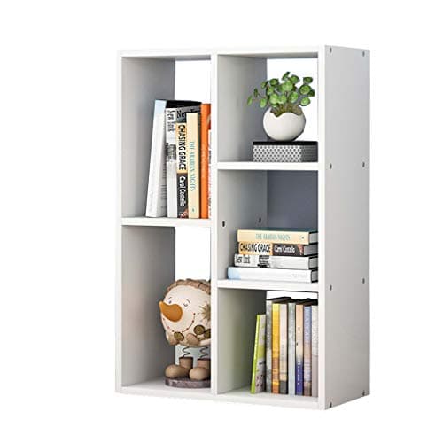 TLMYDD Simple Bookshelf Solid Wood Floor Stand Office Simple Lockers Student Desktop Display Stand Bookcase 65x17cm bookcase