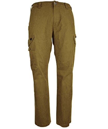 Mokor Art Men's Ripstop Men's Multi-cargo Scrub Pant Light Tan XXL/36