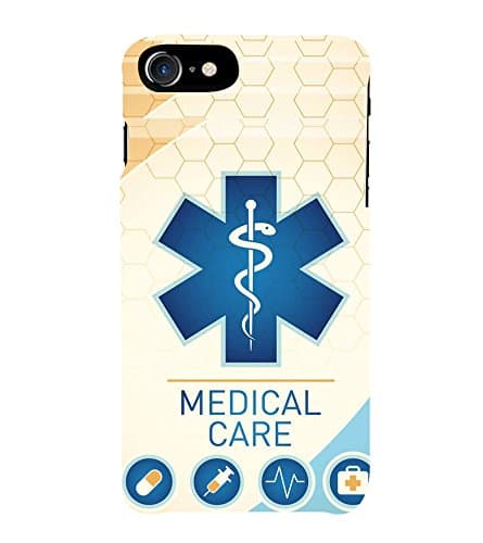 Fiobs Designer Back Case Cover for Apple iPhone 7 (Medical Care Hospital Doctor Ill)