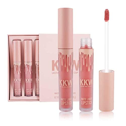 Lady Makeup Waterproof Liquid Lip Gloss Pop Matte Kkw Llipstick Lasting Kilie Lip Tint Red Pop Kyliejenner Lipsticks 4 Colors