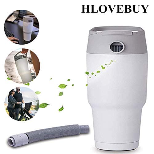 Personal Cooling & Heating System- Portable Personal Air Conditioner Fan,Mini Air Conditioner Home Heater with Air Tube fits in Household Outdoors,Office