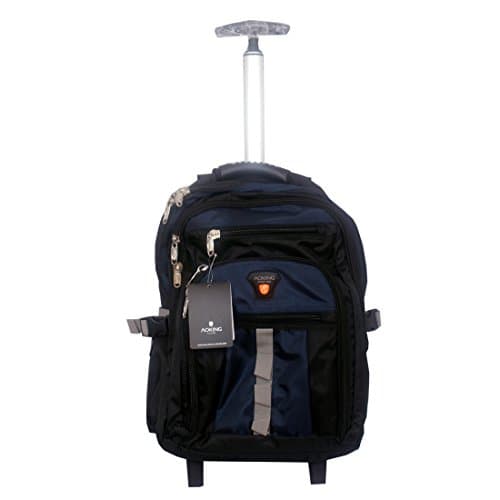 TRAVELLER CHOICE Aoking 20 Inch Polyester Laptop Backpack (Blue)