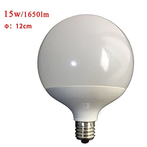 15W LED Globe Bulbs 100-150W Equivalent Incandescent Bulbs Replacement, Cool white 5000k, E26 Medium Screw Base, Useing for Living room Non-Dimmable