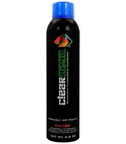 Clearneon Invisible Purple UV Spray Paint