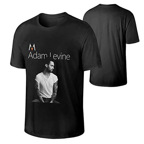 Man Adam Levine Particular T-Shirt Black