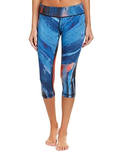 Vimmia Womens Printed Crop Legging, L, Blue