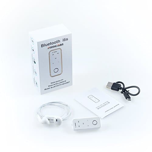 Bluetooth Headphone, Flyingman Wireless headset with bluetooth receiver Microphone for Cellphone and Bluetooth Device