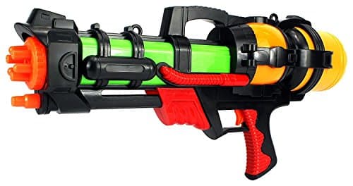 23" summer blast pump children's toy water gun: fire powerful water blasts from long range with plenty of ammo in the tank