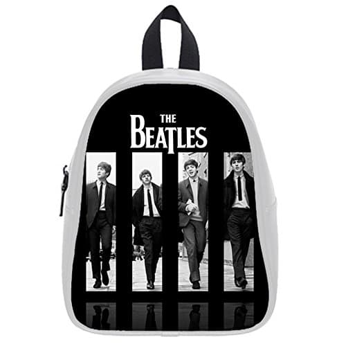 Large Size The Beatles Printing Shoulders Backpack Custom High School Students Backpack for Travel or Party