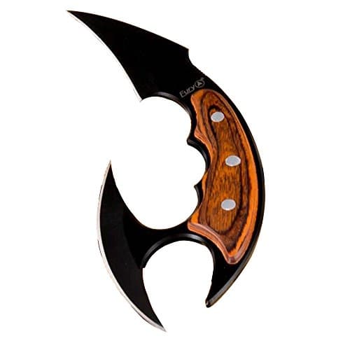 DeerBeer Outdoors Fixed Black Knife Camping Survival Tools Karambit Scorpion Claw Machete Tactical Knife Hunting Combat Survival Fighting Knives