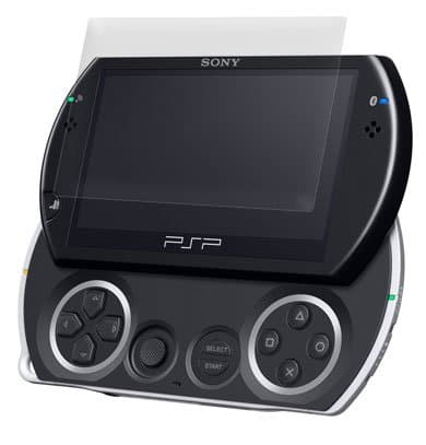 CitiGeeks 3X Crystal Clear Screen Protector for Sony PSP go. Invisible. - Pack of 3