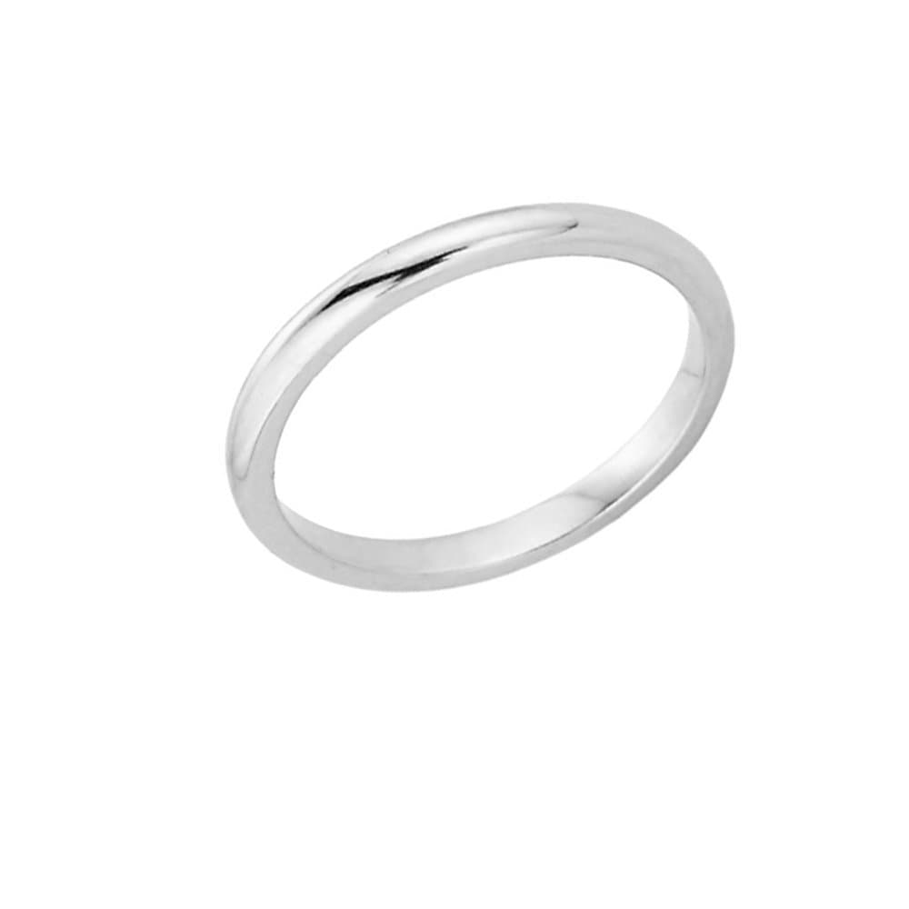 High Polish 925 Sterling Silver Boys Ring, Size 2.75